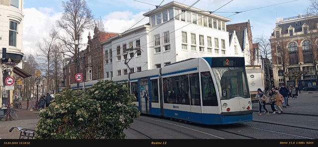 Foto van GVB Siemens Combino 2029 Tram door ScaniaRGO