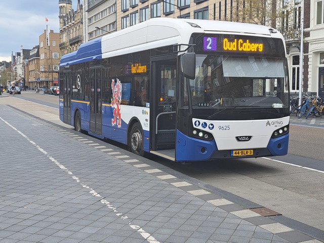 Foto van ARR VDL Citea SLF-120 Electric 9625 Standaardbus door treinspotter-Dordrecht-zuid