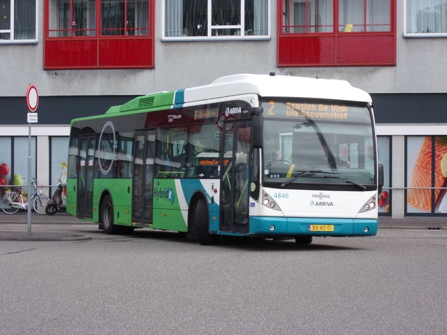 Foto van ARR Van Hool A300 Hybrid 4846 Standaardbus door Lijn45