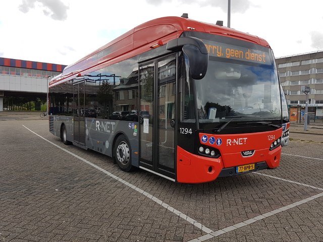 Foto van RET VDL Citea SLE-120 Hybrid 1294 Standaardbus door MetrospotterRotterdam