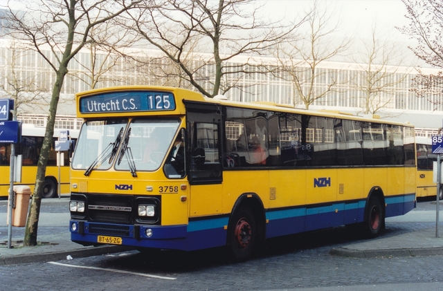 Foto van NZH DAF MB200 3758 Standaardbus door wyke2207