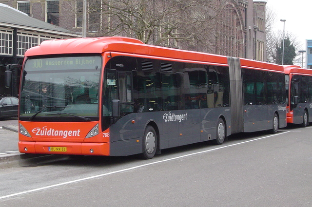 Foto van CXX Van Hool AG300 7873 Gelede bus door wyke2207