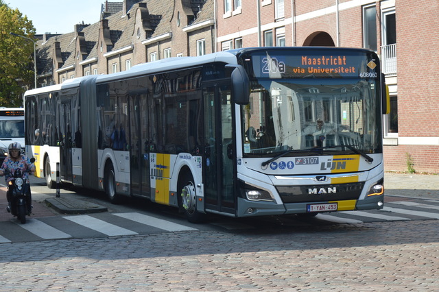 Foto van DeLijn MAN Lion's City 18H 608060 Gelede bus door wyke2207