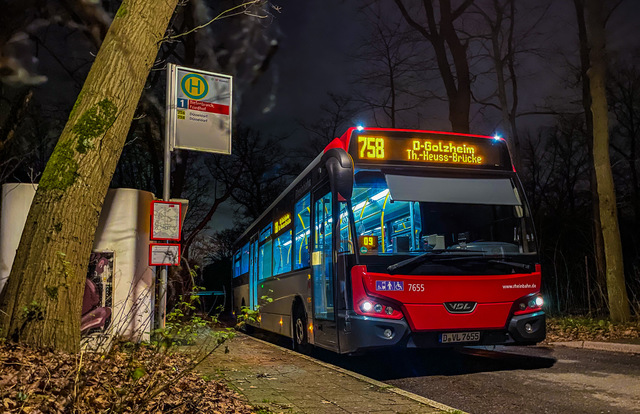 Foto van Rheinbahn VDL Citea LLE-120 7655 Standaardbus door svanpoppel