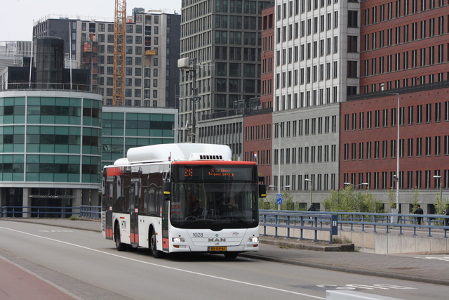 Foto van HTM MAN Lion's City CNG 1028 Standaardbus door Tramspoor