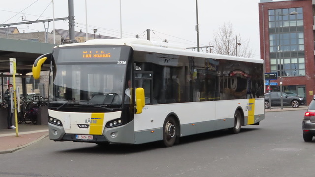 Foto van DeLijn VDL Citea SLE-120 2036 Standaardbus door vervoerspotter