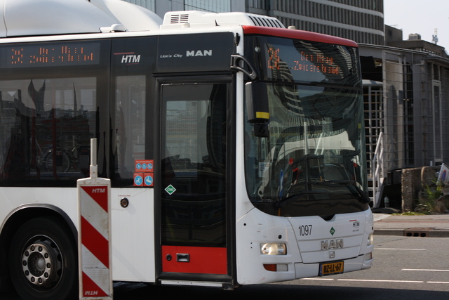 Foto van HTM MAN Lion's City CNG 1097 Standaardbus door Tramspoor