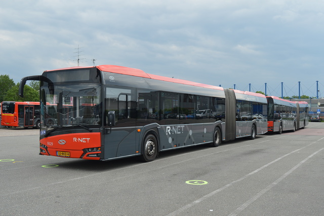 Foto van CXX Solaris Urbino 18 9329 Gelede bus door wyke2207