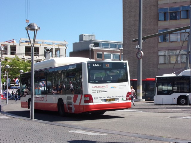 Foto van CXX MAN Lion's City CNG 6643 Standaardbus door Lijn45
