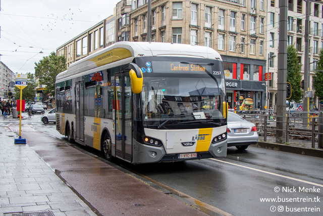 Foto van DeLijn VDL Citea SLE-120 Hybrid 2257 Standaardbus door_gemaakt Busentrein