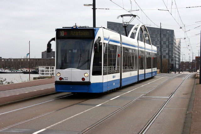 Foto van GVB Siemens Combino 2008 Tram door rhemkes