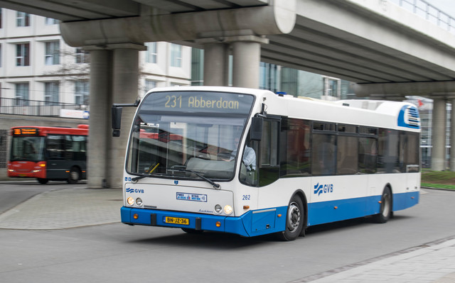 Foto van GVB Berkhof Jonckheer 262 Standaardbus door HvDam