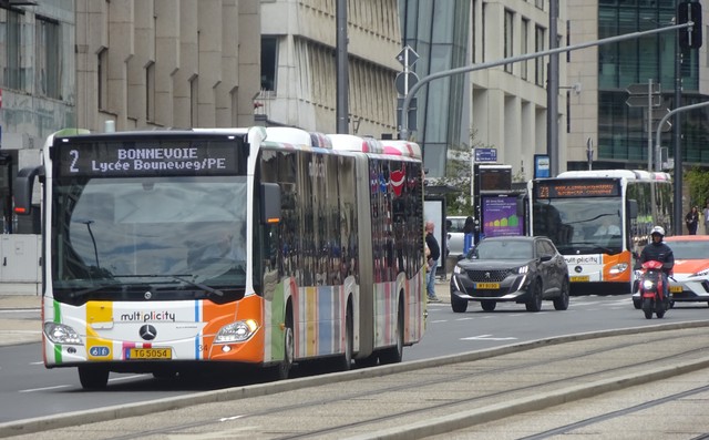 Foto van AVL Mercedes-Benz Citaro G 34 Gelede bus door Rotterdamseovspotter
