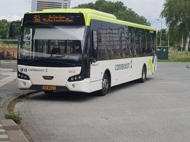 Foto van CXX VDL Citea LLE-120 5858 Standaardbus door_gemaakt treinspotter-Dordrecht-zuid