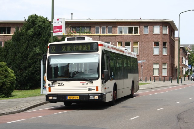 Foto van HTM Den Oudsten B96 205 Standaardbus door dmulder070
