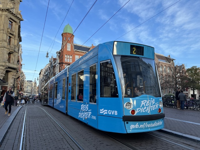 Foto van GVB Siemens Combino 2095 Tram door_gemaakt Stadsbus