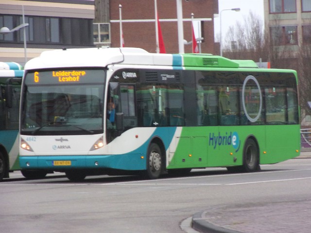 Foto van ARR Van Hool A300 Hybrid 4842 Standaardbus door Lijn45