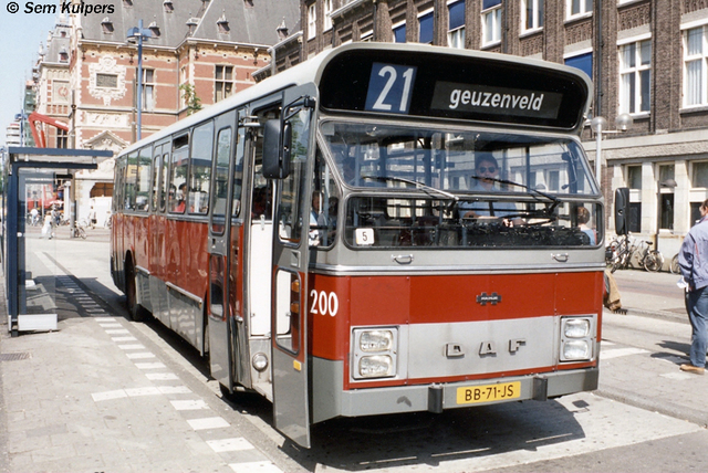 Foto van GVB DAF-Hainje CSA-I 200 Standaardbus door RW2014