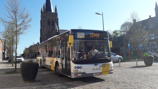 Foto van DeLijn MAN Lion's City 551177 Standaardbus door BusfanTom