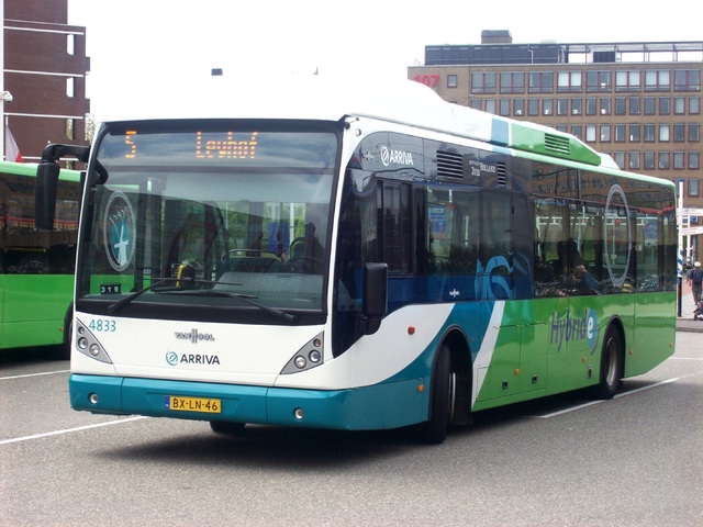 Foto van ARR Van Hool A300 Hybrid 4833 Standaardbus door wyke2207