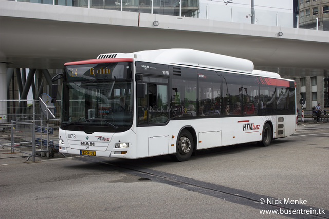 Foto van HTM MAN Lion's City CNG 1078 Standaardbus door Busentrein