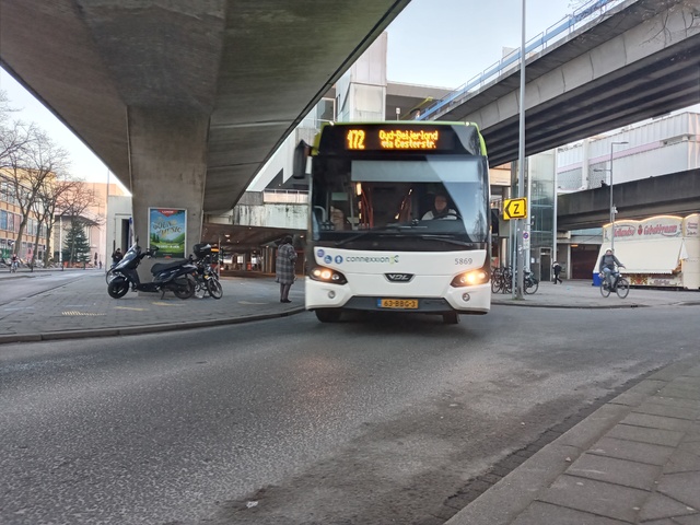 Foto van CXX VDL Citea LLE-120 5869 Standaardbus door Sneltram