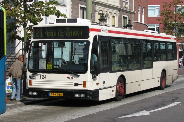 Foto van HTM Den Oudsten B96 124 Standaardbus door dmulder070