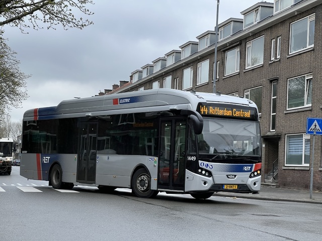 Foto van RET VDL Citea SLF-120 Electric 1449 Standaardbus door_gemaakt Stadsbus