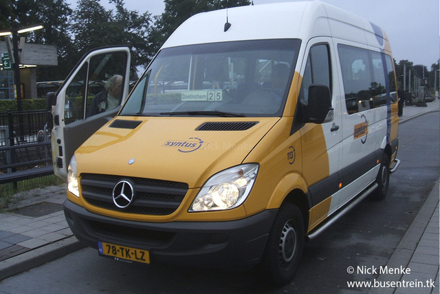 Foto van KEO Mercedes-Benz Sprinter 1131 Minibus door Busentrein