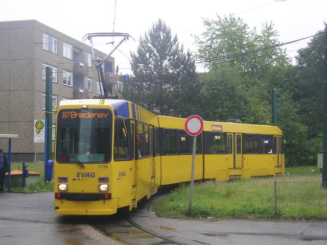 Foto van RBN Stadtbahnwagen M/N 8 1156 Tram door Perzik
