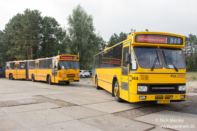 Foto van SVA DAF MBG200 881 Gelede bus door Busentrein