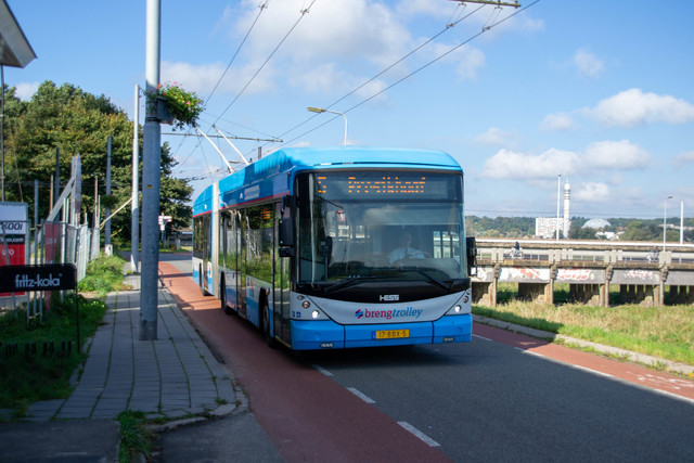 Foto van HER Hess Swisstrolley 5252 Gelede bus door Fedde