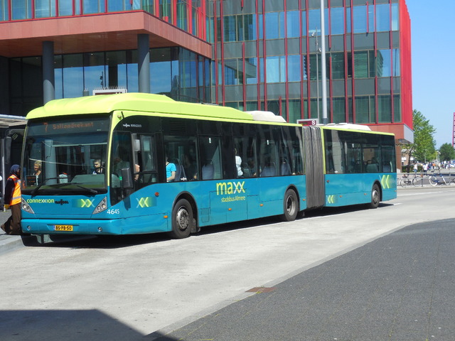 Foto van CXX Van Hool AG300 4645 Gelede bus door_gemaakt Stadsbus