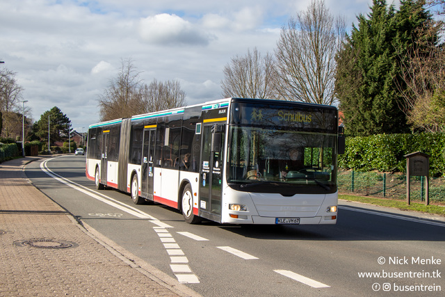 Foto van VonMulert MAN A23 67 Gelede bus door Busentrein