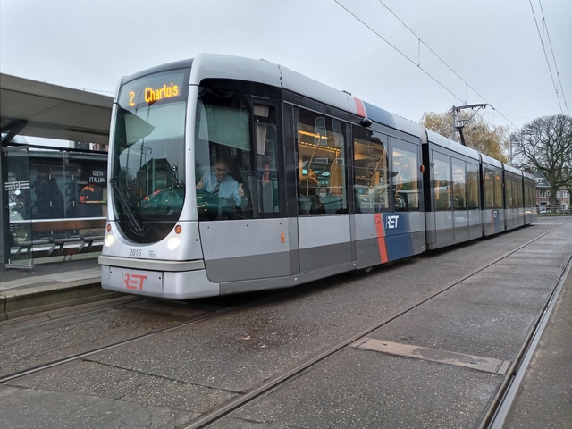 Foto van RET Rotterdamse Citadis 2016 Tram door Sneltram