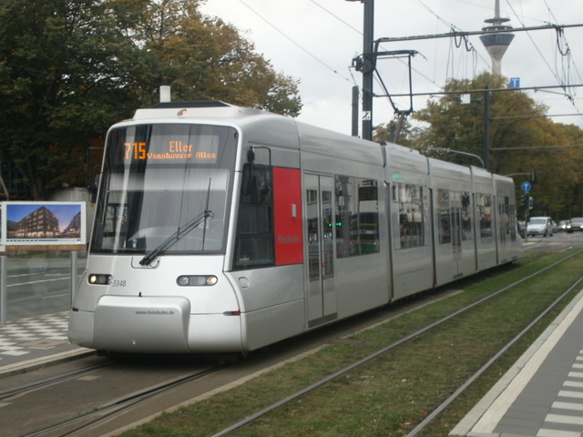 Foto van Rheinbahn NF8U 3348 Tram door Perzik