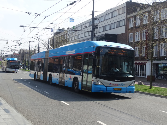 Foto van HER Hess Swisstrolley 5236 Gelede bus door HeelHollandSpot
