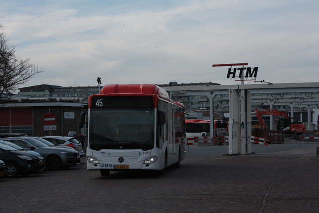 Foto van EBS Mercedes-Benz Citaro NGT Hybrid 5163 Standaardbus door Tramspoor