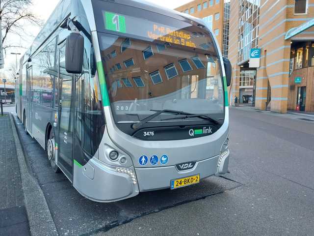 Foto van QBZ VDL Citea SLFA-181 Electric 3476 Gelede bus door Draken-OV