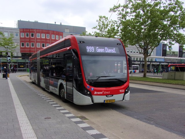 Foto van HER VDL Citea SLFA-181 Electric 9535 Gelede bus door Lijn45