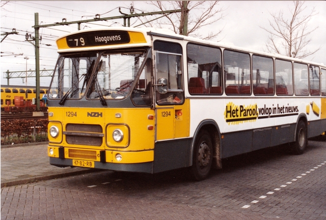 Foto van NZH DAF MB200 1294 Standaardbus door wyke2207