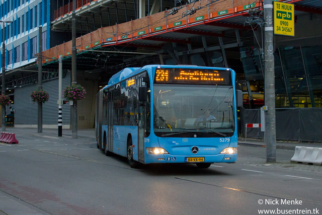Foto van KEO Mercedes-Benz Citaro G CNG 5279 Gelede bus door_gemaakt Busentrein
