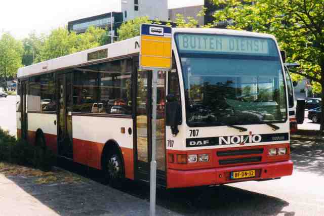 Foto van NVO Berkhof 2000NL 707 Standaardbus door Jelmer