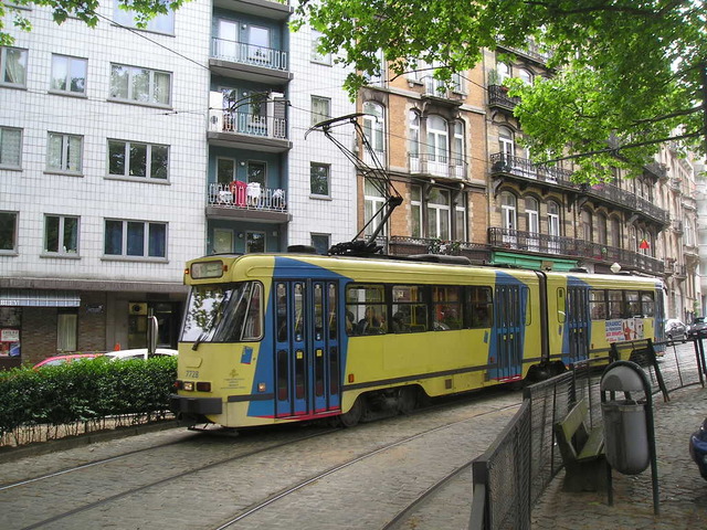 Foto van MIVB Brusselse PCC 7728 Tram door Perzik