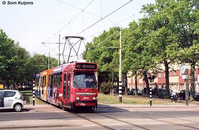 Foto van HTM GTL8 3019 Tram door RW2014