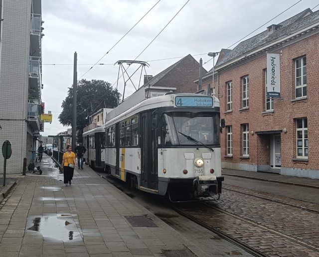 Foto van DeLijn De Lijn PCC 7155 Tram door Desiro05