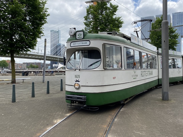 Foto van RoMeO Rotterdamse Düwag GT8 1629 Tram door Kaaimanproductions