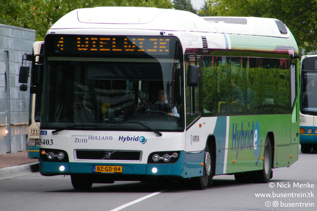 Foto van ARR Volvo 7700 Hybrid 5403 Standaardbus door Busentrein
