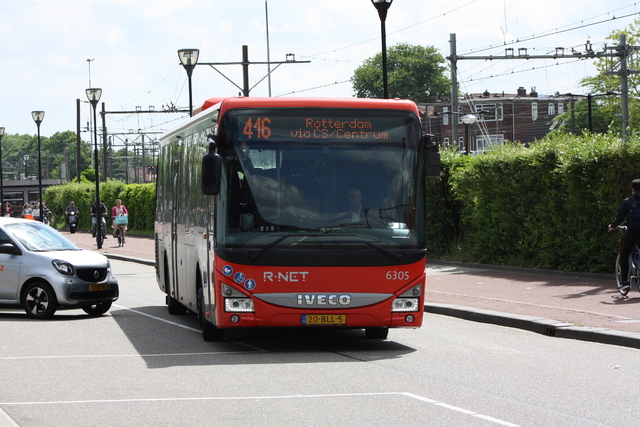Foto van QBZ Iveco Crossway LE (13mtr) 6305 Standaardbus door Tramspoor