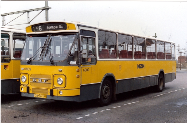 Foto van NZH DAF MB200 6889 Standaardbus door wyke2207